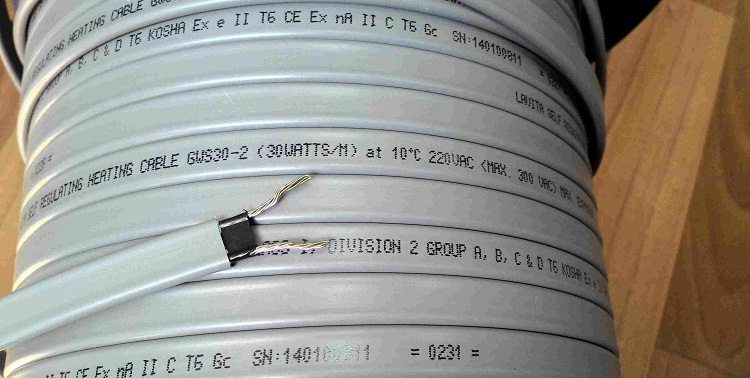 Инструкция по установке греющего кабеля в трубу