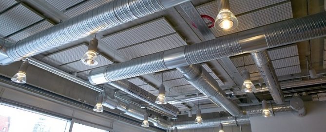 Вентиляционные трубы из оцинкованной стали