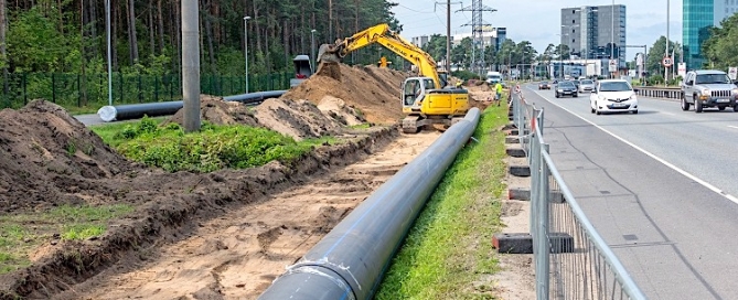 Прокладка трубопроводов водоснабжения